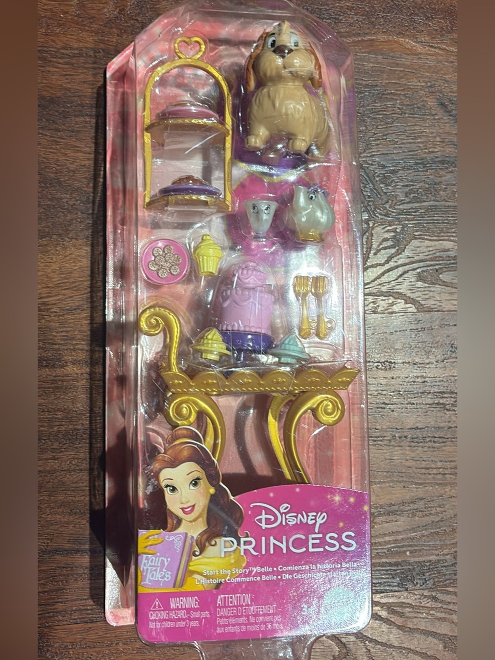 BNIB Disney - Belle Tea Time Playset